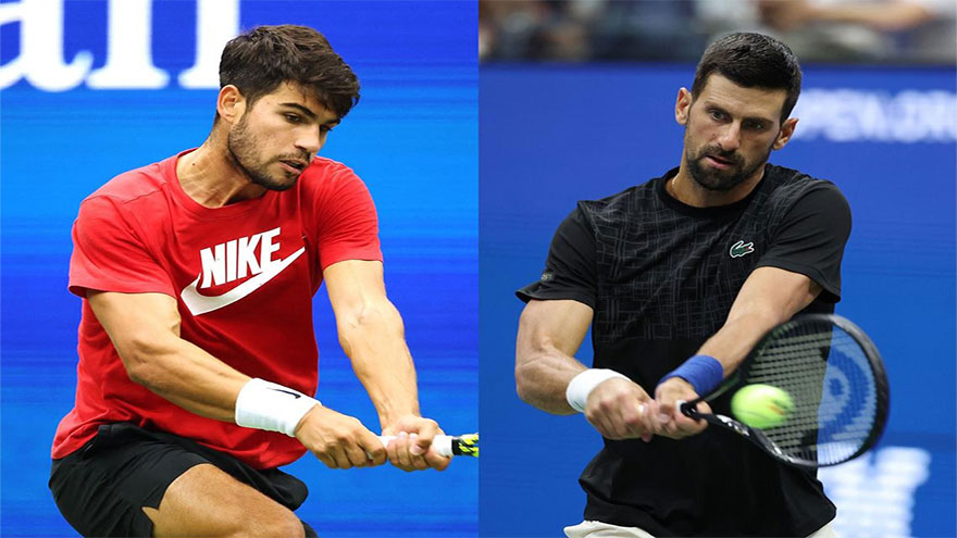 Alcaraz, Djokovic on US Open collision course
