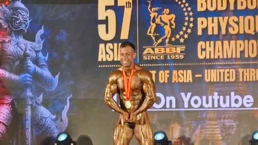 Pakistan defeat India to clinch gold at Asian Bodybuilding Championship