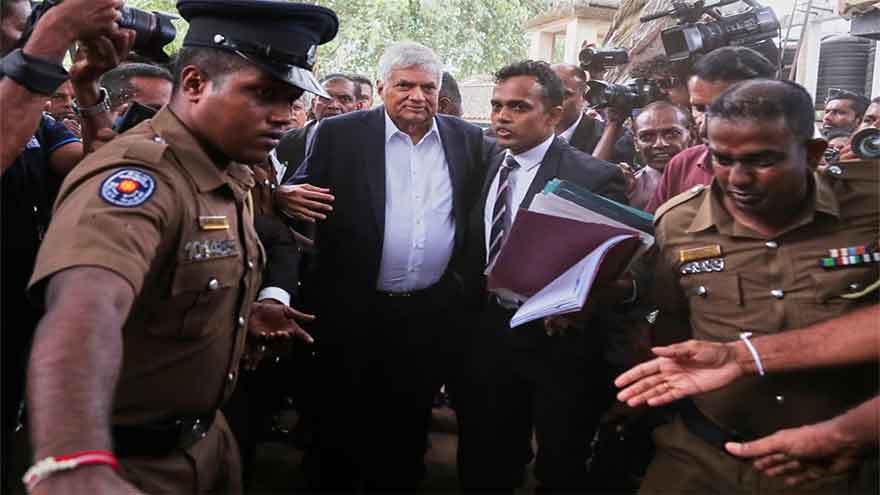 Former Sri Lankan President Wickremesinghe arrested on allegations of misusing state funds