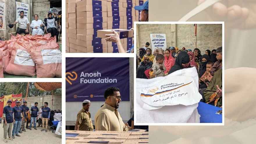Dr Anosh Ahmed honours father's legacy through humanitarian work in Karachi