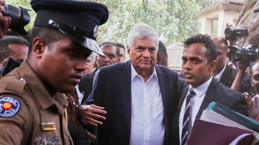 Former Sri Lankan President Wickremesinghe arrested on allegations of misusing state funds