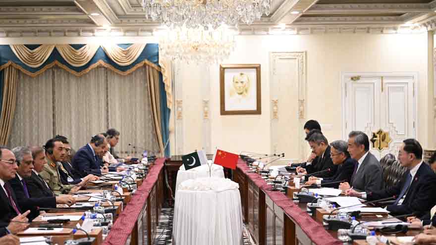 Pakistan-China friendship 'stands test of time,' says Wang Yi