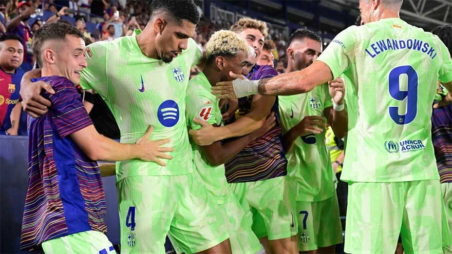 Barca complete late comeback win as Atletico drop more points in Liga