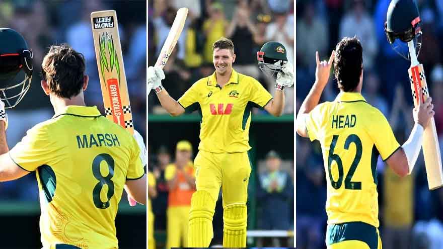 Head, Marsh, Green centuries power Australia to win in third ODI, SA clinch series