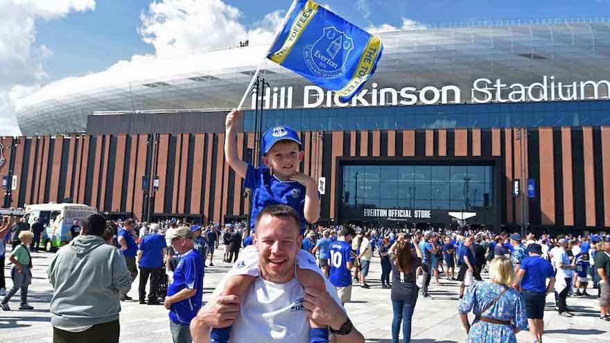 Everton faithful welcome new era at Hill Dickinson Stadium