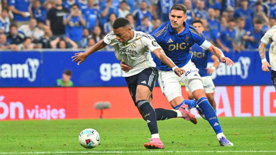 Mbappe fires Madrid to victory at Real Oviedo