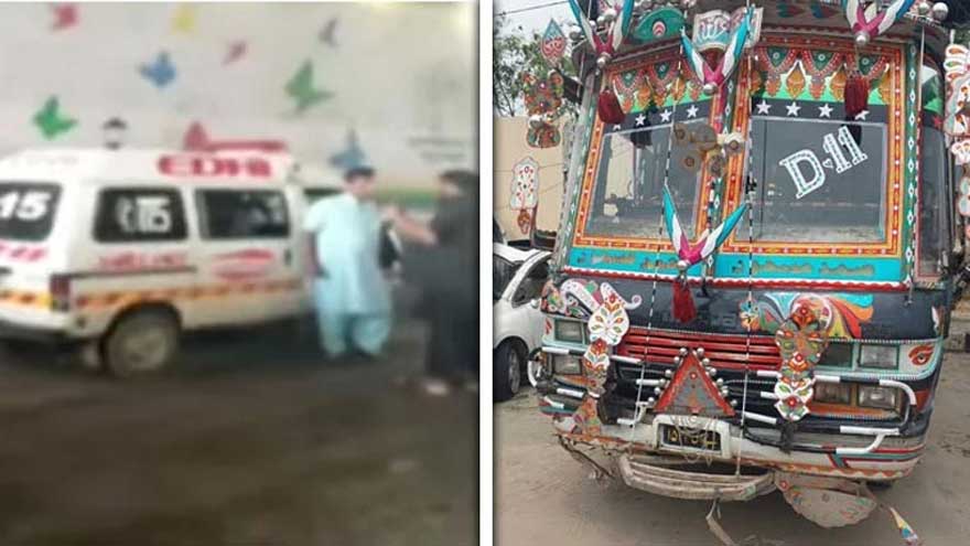 Three die in Karachi accident