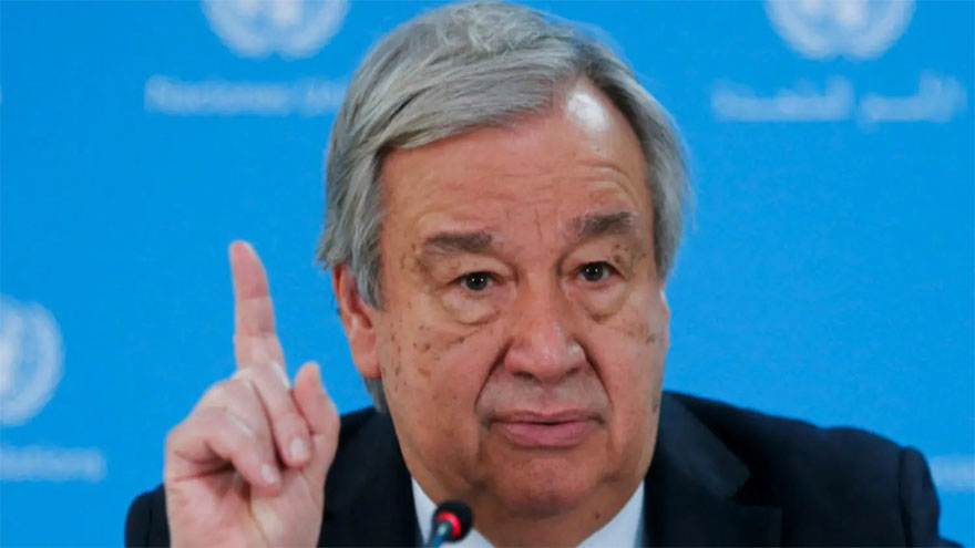 UN chief slams deadly Israeli attacks on Gaza hospital
