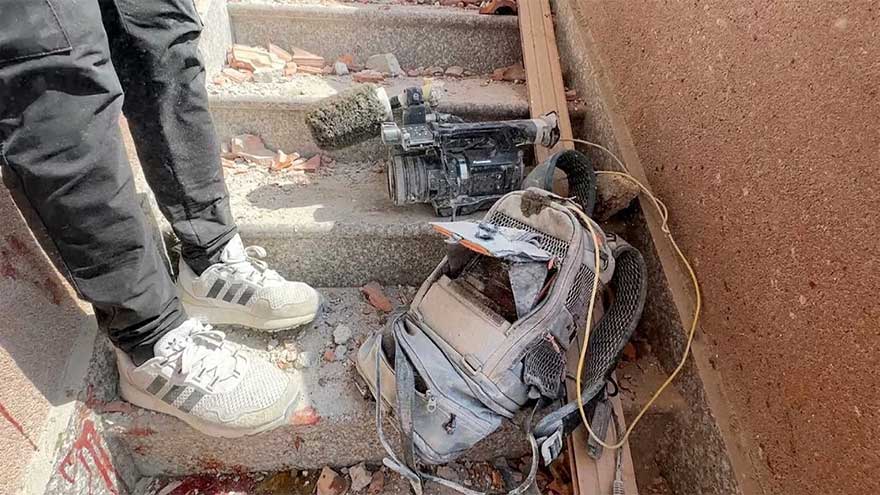 Initial inquiry says Hamas camera was target of Israeli strike that killed 5 journalists