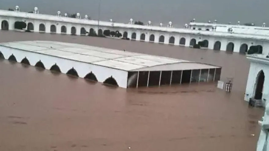 Sikh community alarmed as floodwater enters Kartarpur corridor