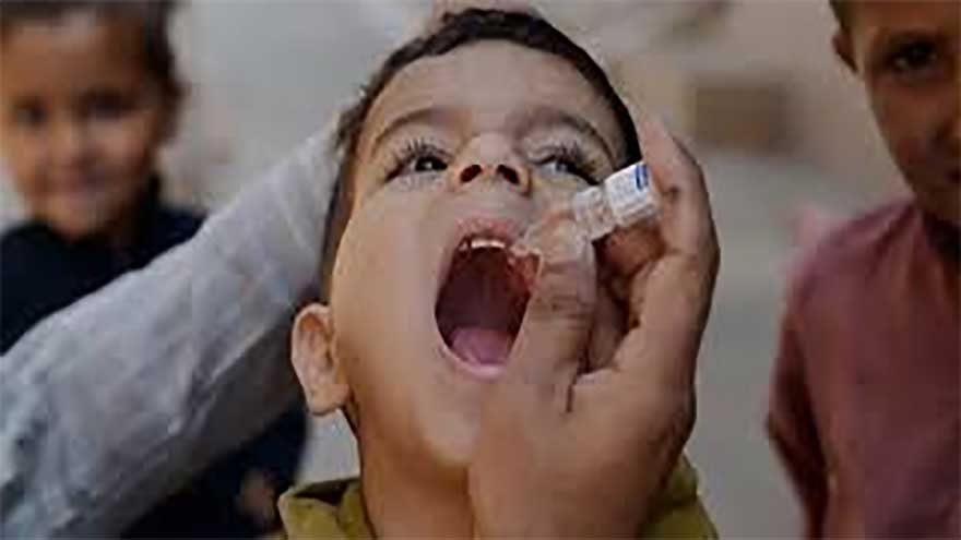 Special polio campaign in 99 selected districts from Sept 1