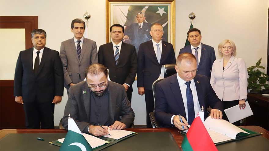 MoU signed regarding labour, employment for Pakistanis in Belarus