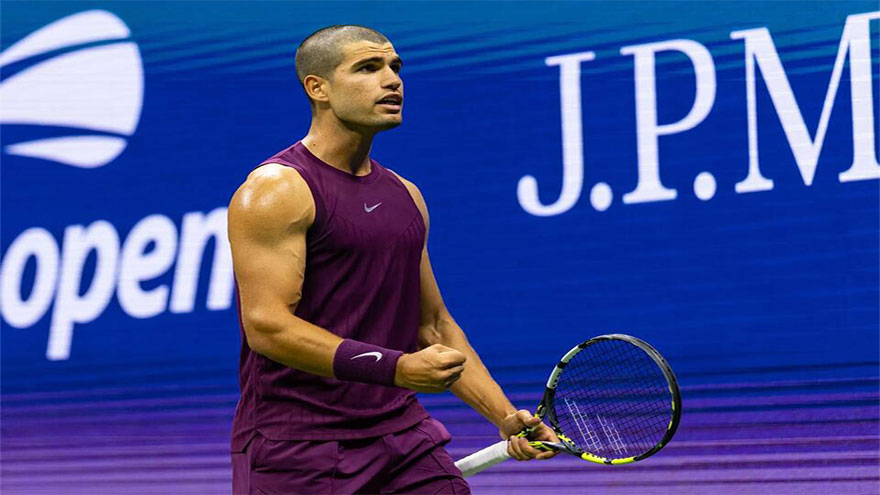 Alcaraz crushes Bellucci to reach US Open third round