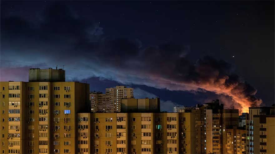 Russia overnight attack on Kyiv kills 15, injures 38