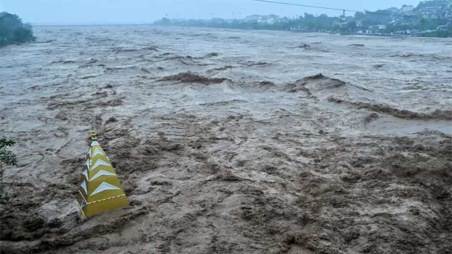Record-breaking rain fuels deadly floods in India's Jammu region