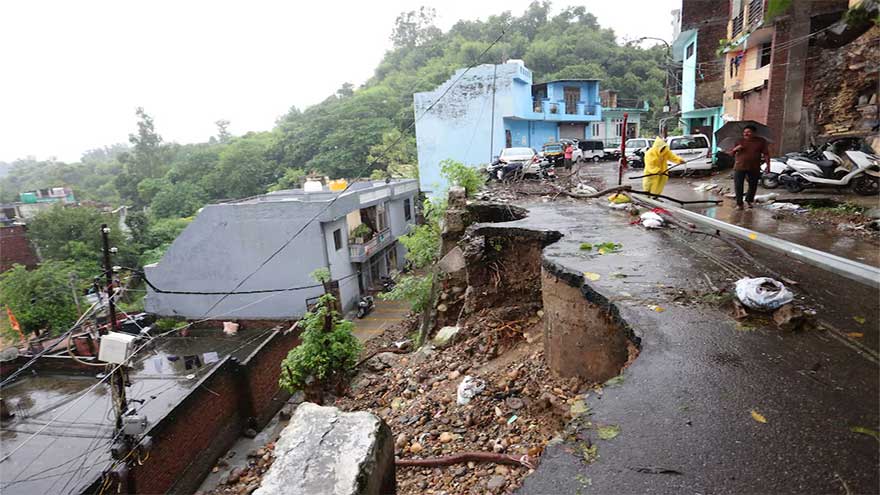 Record-breaking rain fuels deadly floods in India's Jammu region