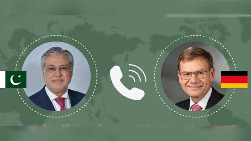 Dar, German FM resolve to strengthen bilateral cooperation