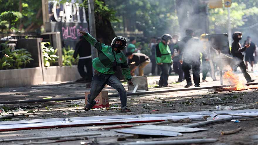 Indonesian students vow more protests after one killed in Jakarta demonstration