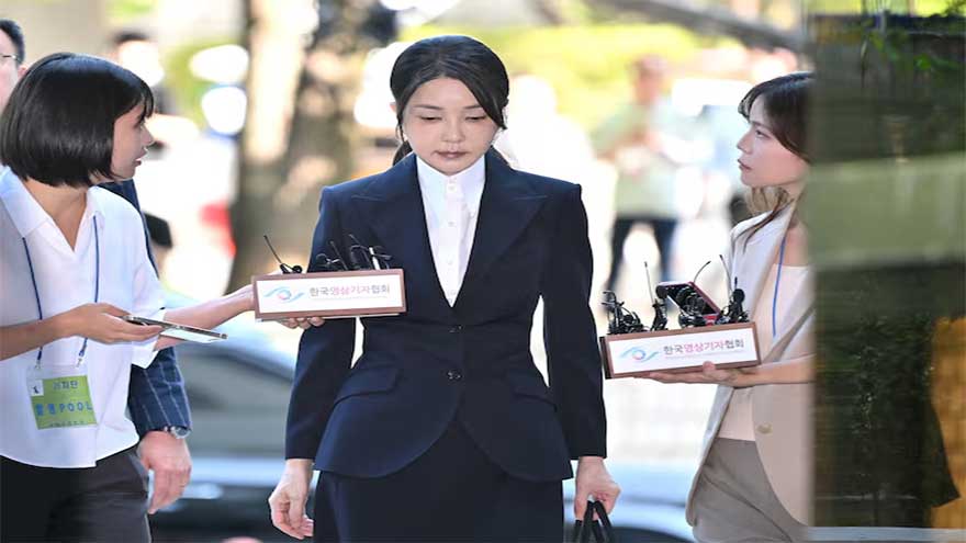 South Korea's former first lady Kim Keon Hee indicted for bribery