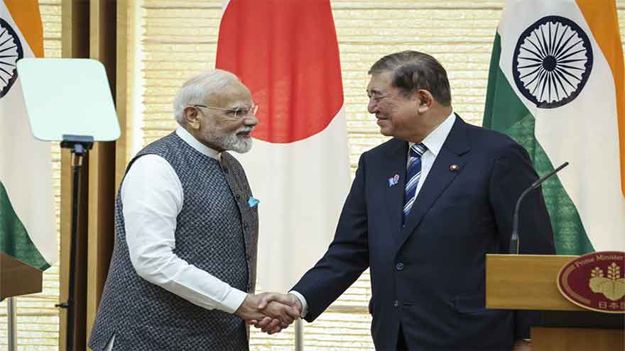 India's Modi agrees with Japan's Ishiba to boost economic ties and cooperation