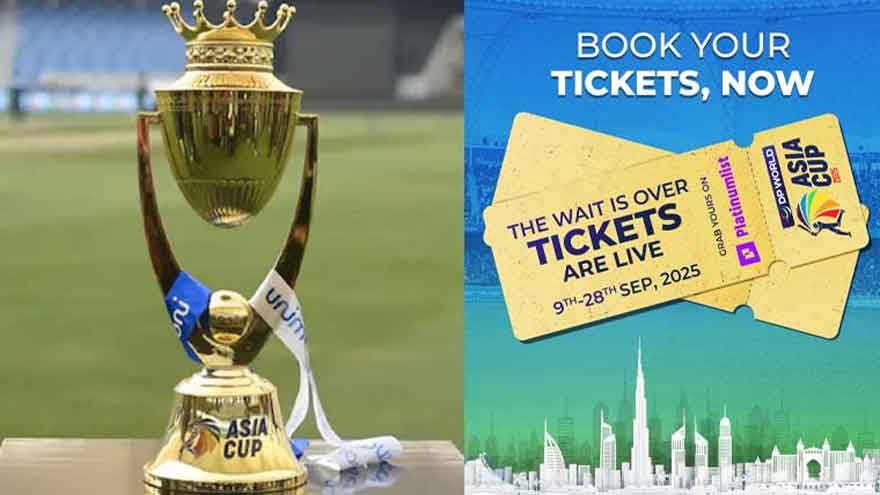 Asia Cup 2025 tickets up for sale