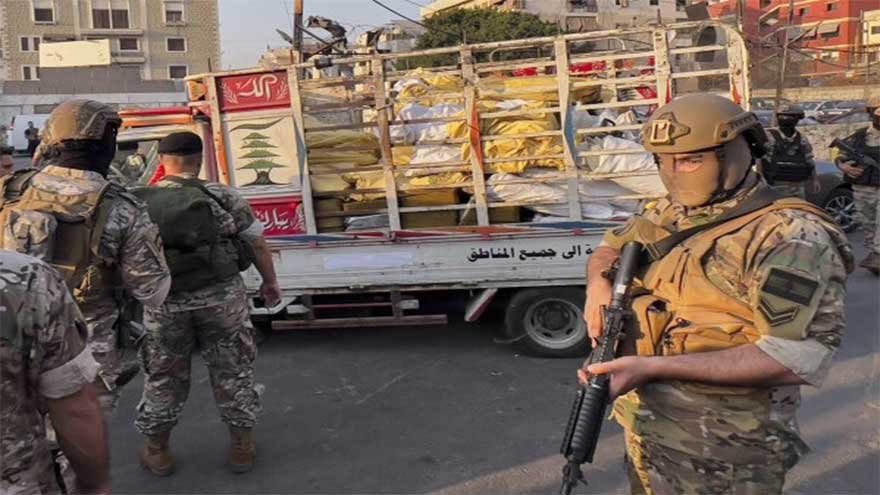 Palestinian factions hand over weapons from Beirut camps: official