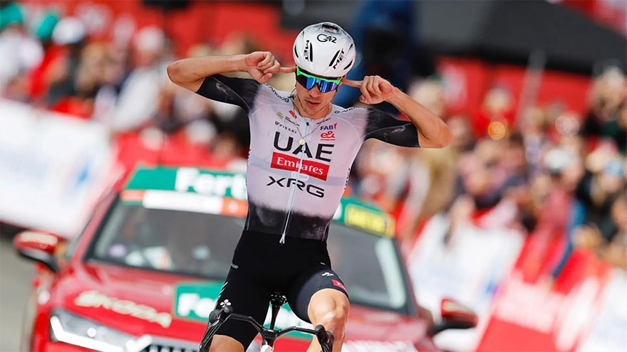 Ayuso triumphs in Vuelta stage seven, Traen keeps red jersey