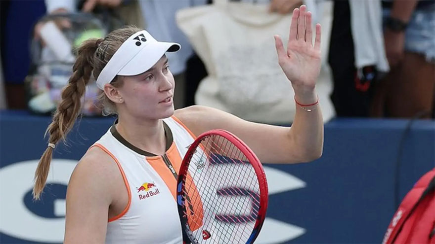 Rybakina routs Raducanu to advance at US Open