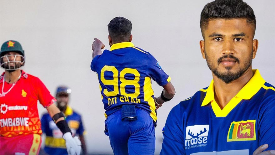 Madushanka's hat-trick heroics see Sri Lanka hold off hosts Zimbabwe