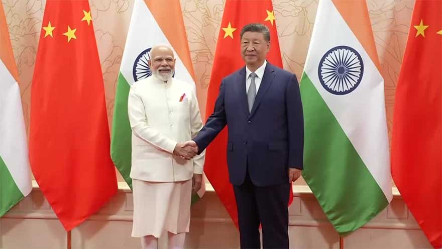 India committed to improving ties with China, direct flights resumed says Modi at meeting with Xi