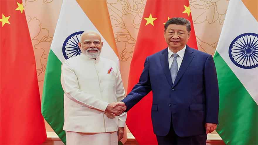 China's Xi and India's Modi vow to resolve border differences at a meeting in Tianjin
