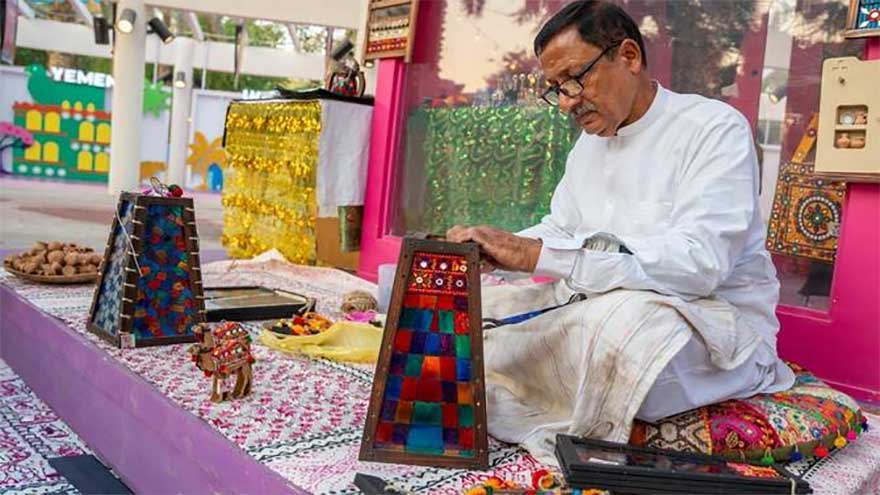 Pakistani culture, clothing, handicrafts, and cookery exhibited in Riyadh