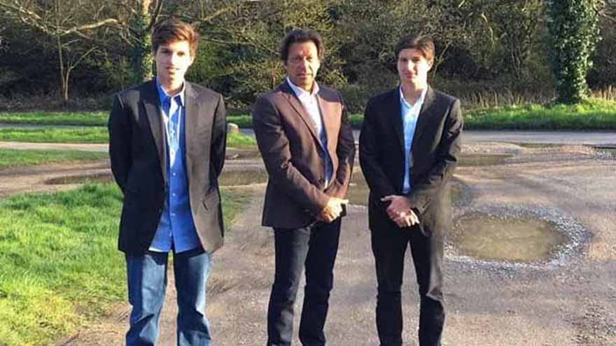 Imran Khan's sons voice fears for his safety in jail