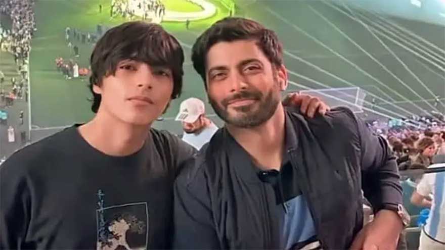Rare appearance of Fawad Khan's son at 'Neelofar' premiere takes over internet