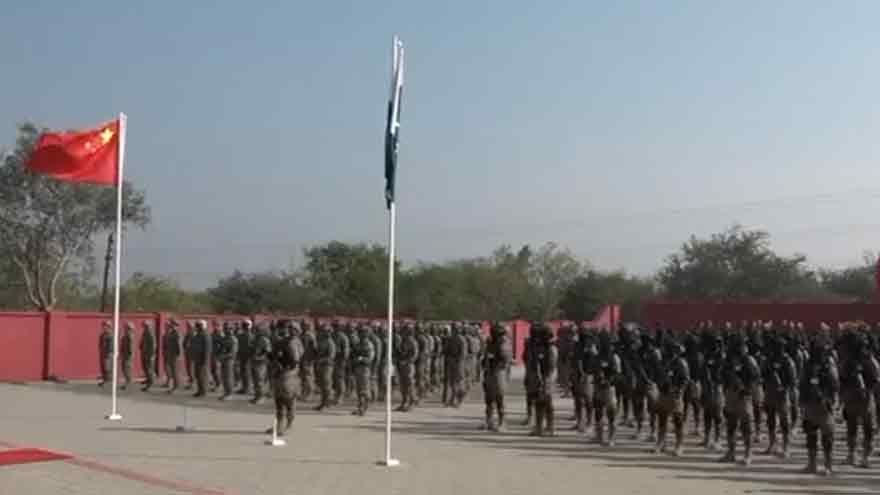 Pakistan-China joint military exercise 'Warrior-IX' kicks off in Pabbi