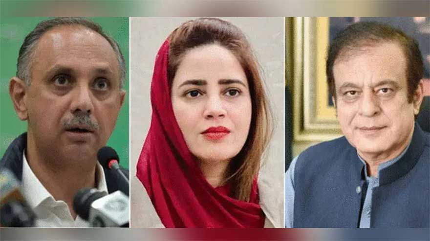Omar Ayub, Shibli Faraz, Zartaj Gul, and 18 other PTI leaders declared proclaimed offenders in May 9 case