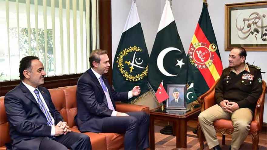 Field Marshal Asim Munir meets Turkish Energy Minister to discuss bilateral cooperation