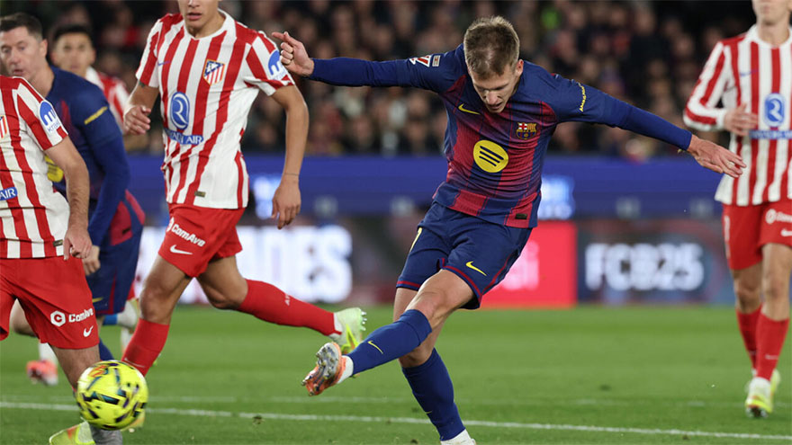 Barca make Atletico comeback to extend Liga lead