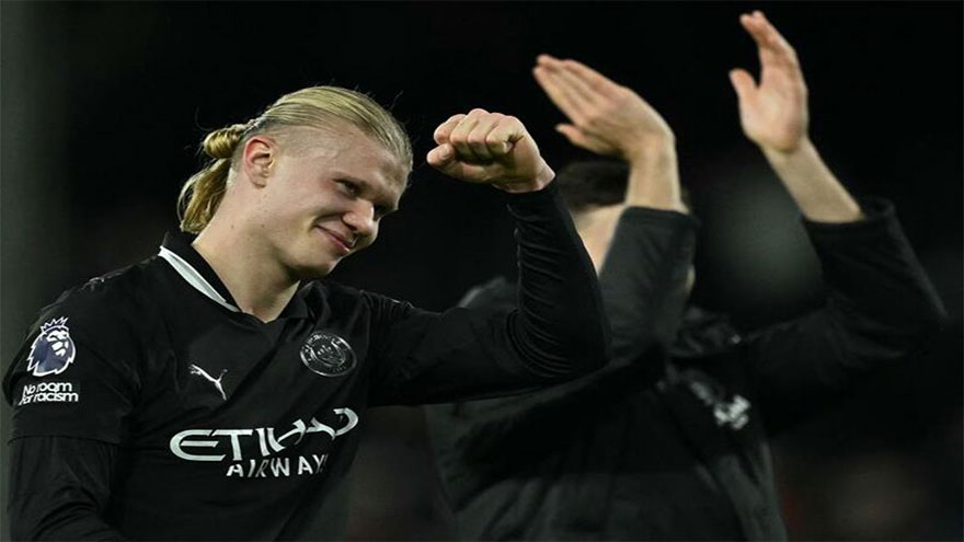 Haaland century makes Premier League history in Man City's nine-goal thriller
