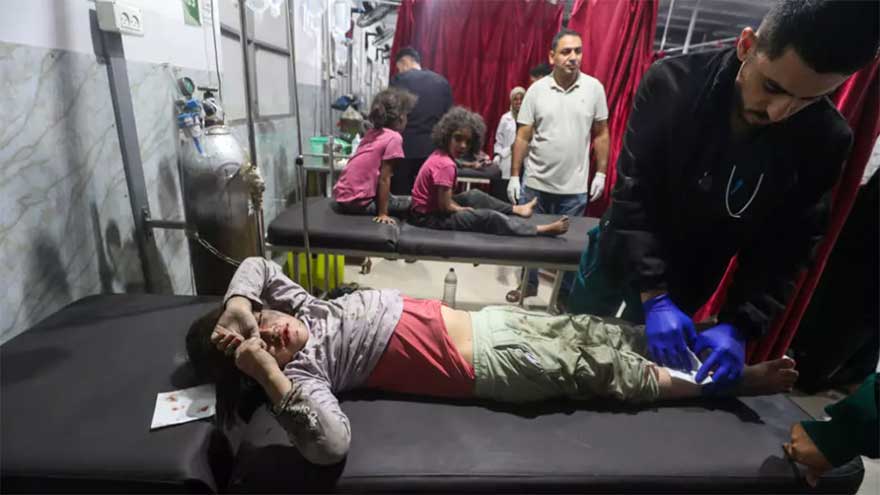 Dunya News Tens of thousands of Gazans need medical evacuation: MSF