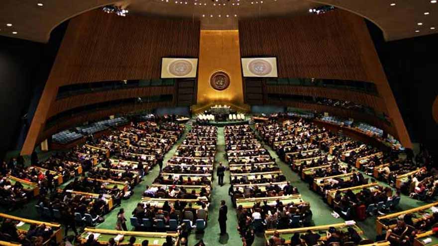 Dunya News UN adopts resolution backing Palestinian rights, two-state solution