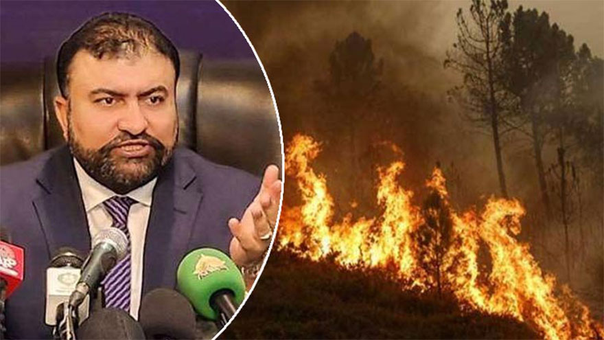 Bugti directs to utilise all resources to control Shirani forests fire