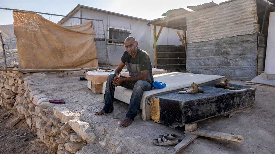 'Land without laws': Israeli settlers force Bedouins from West Bank community