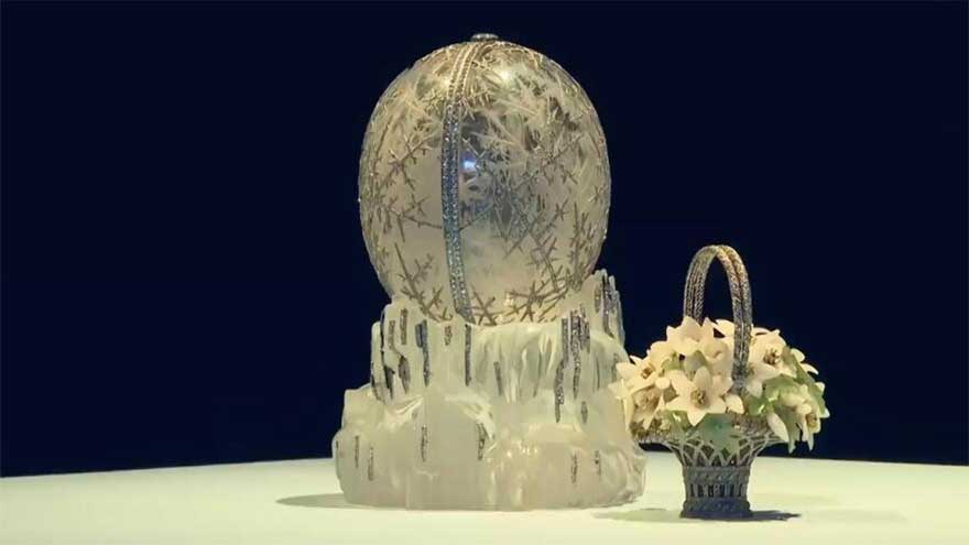 Crystal Fabergé egg crafted for Russian royalty shatters record and sells for $30.2 million