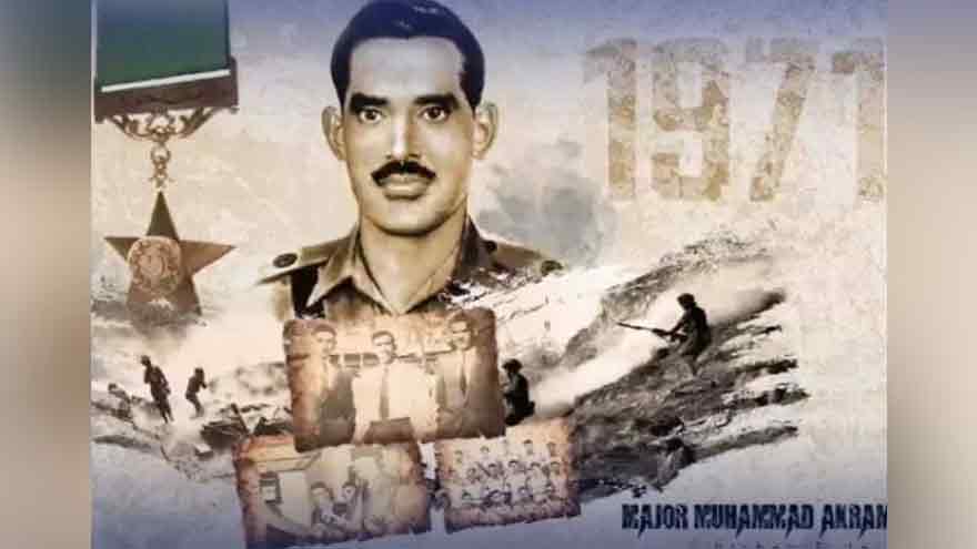 Military leadership pays tribute to Major Muhammad Akram on martyrdom anniversary