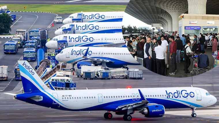 بھارتی ایئر لائن میں پائلٹوں کا بحران، 1200 سے زائد پروازیں منسوخ، مسافر خوار