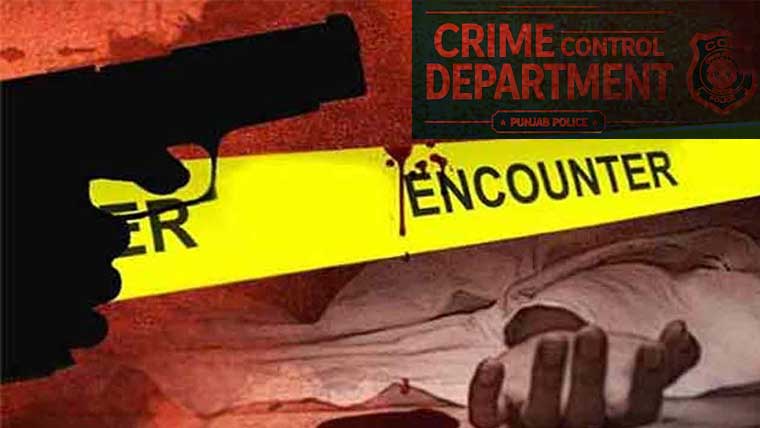 فائرنگ کرکے بیوی کو قتل کرنے والا ملزم سی سی ڈی کے مبینہ مقابلے میں ہلاک