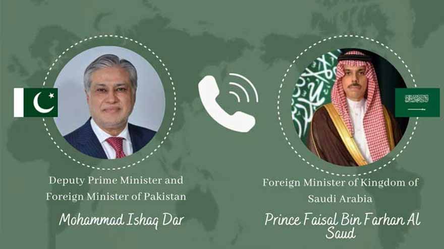 Pakistan, Saudi Arabia discuss Gaza situation as Israel continues strikes