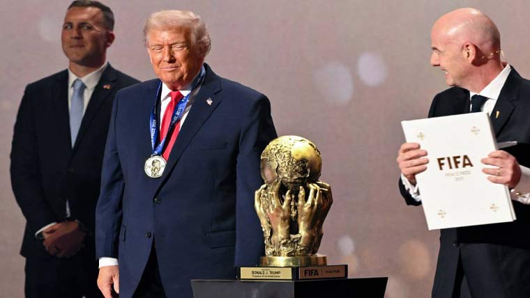 بلآخر صدر ٹرمپ کو امن کا انعام مل ہی گیا