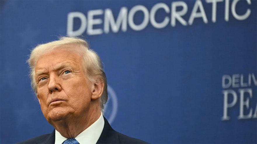 Trump strategy shifts from global role and vows 'resistance' in Europe